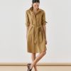 DANTENDORFER Dresses | Cotton Dress With Belt