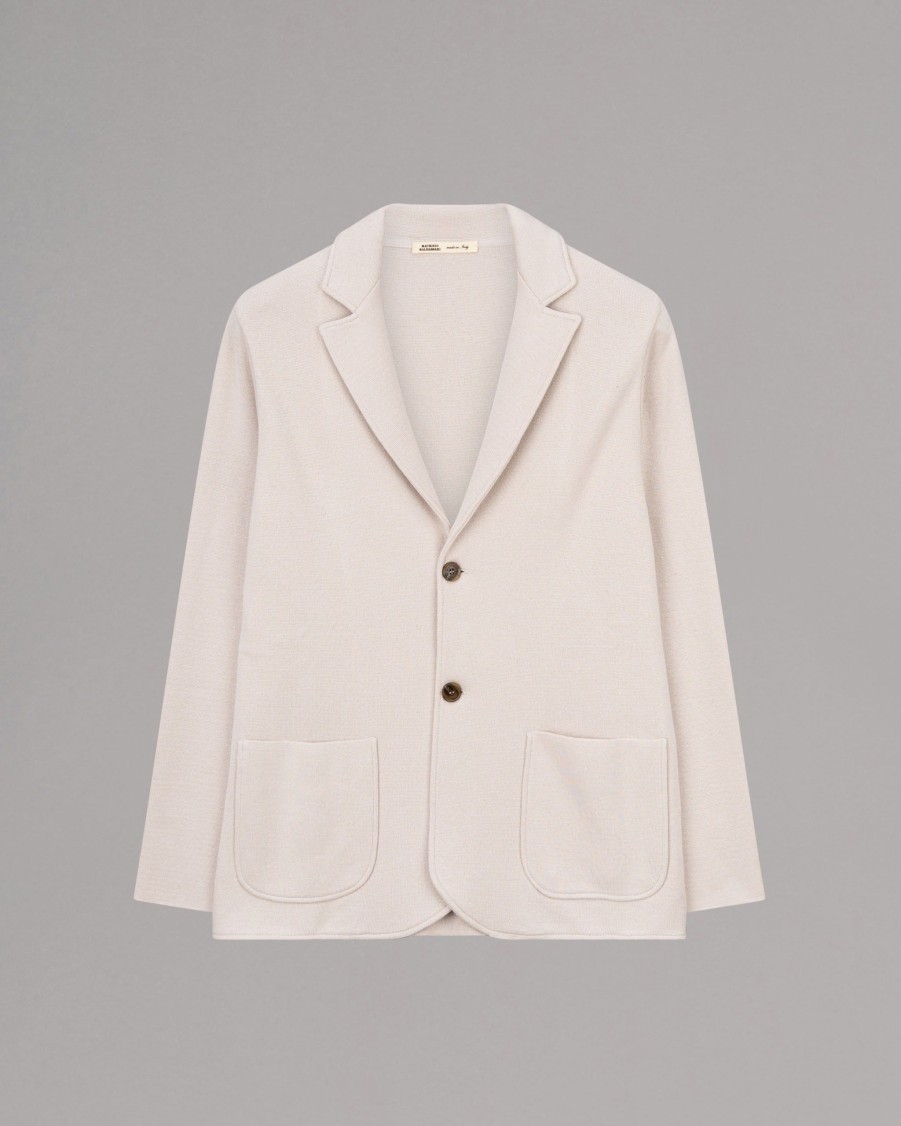 MAURIZIO BALDASSARI Blazers | Swacket Silk-Cotton Jacket