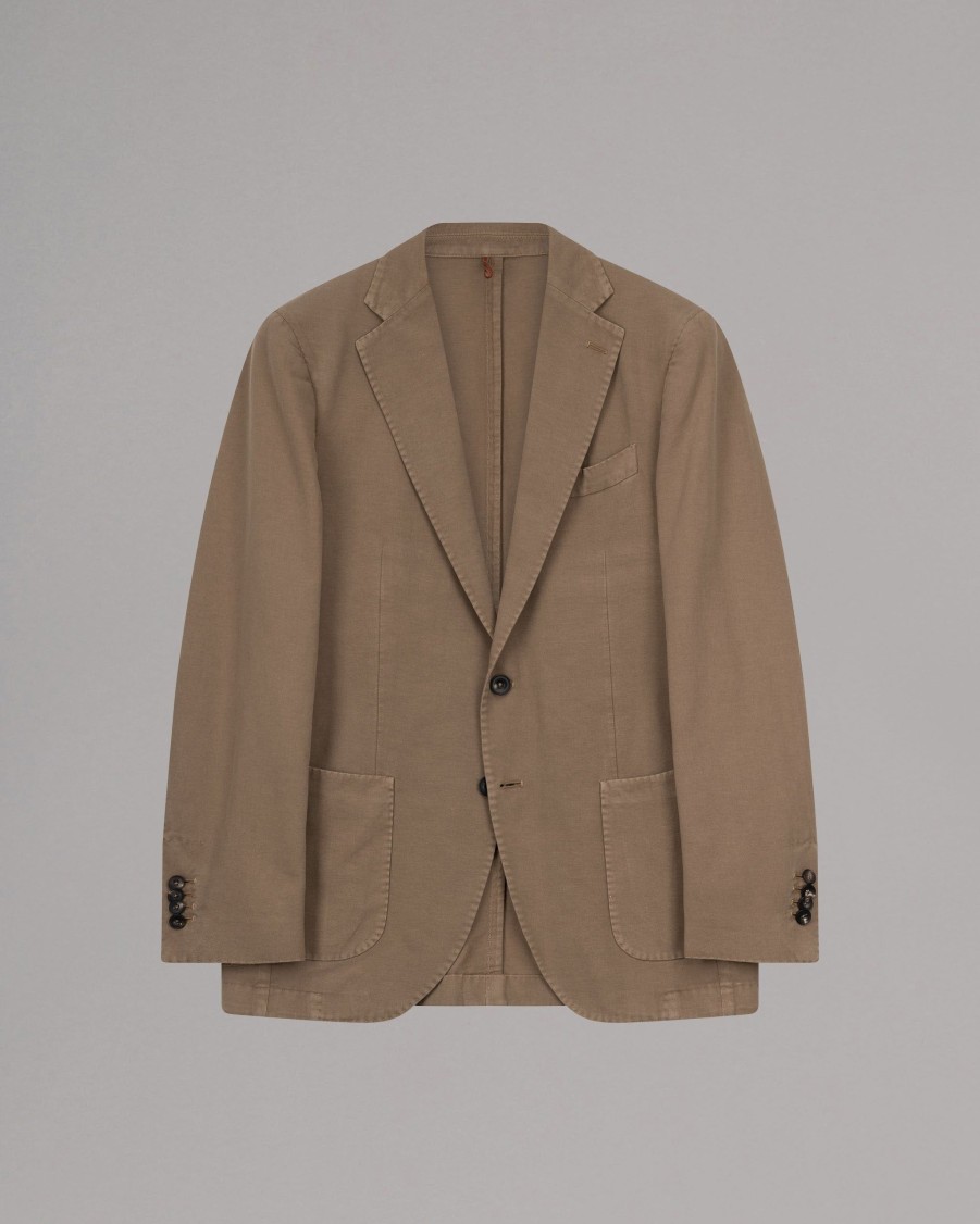 DANTENDORFER Suits | Cotton Linen Blend Suit