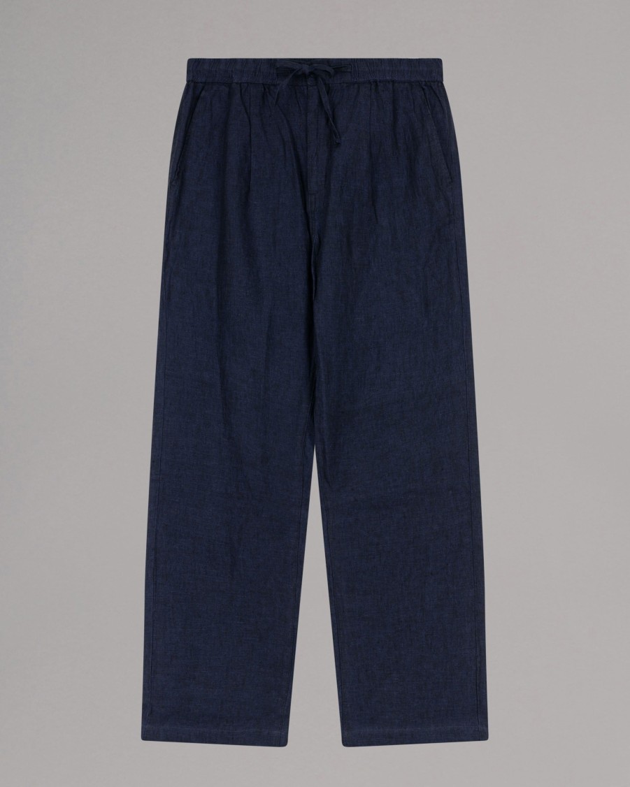 KNOWLEDGE COTTON Trousers | Linen Trousers