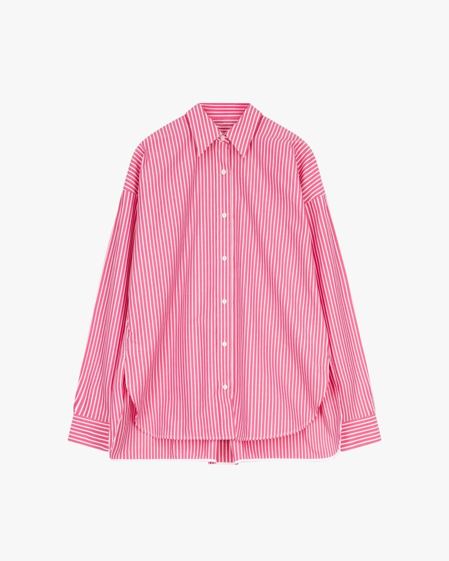 LIS LAREIDA Blouses | Zelda Striped Cotton Blouse