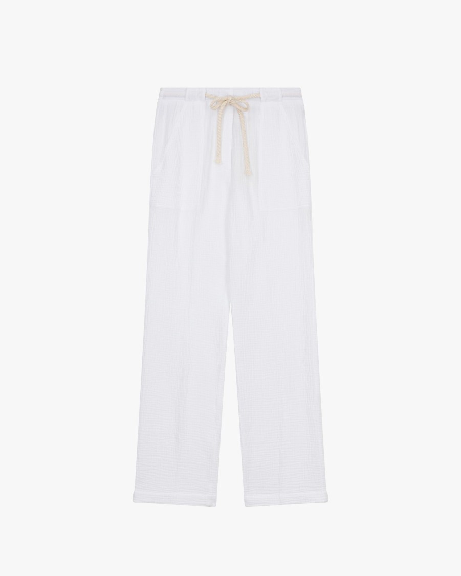 HARTFORD Trousers | Poma Muslin Trousers