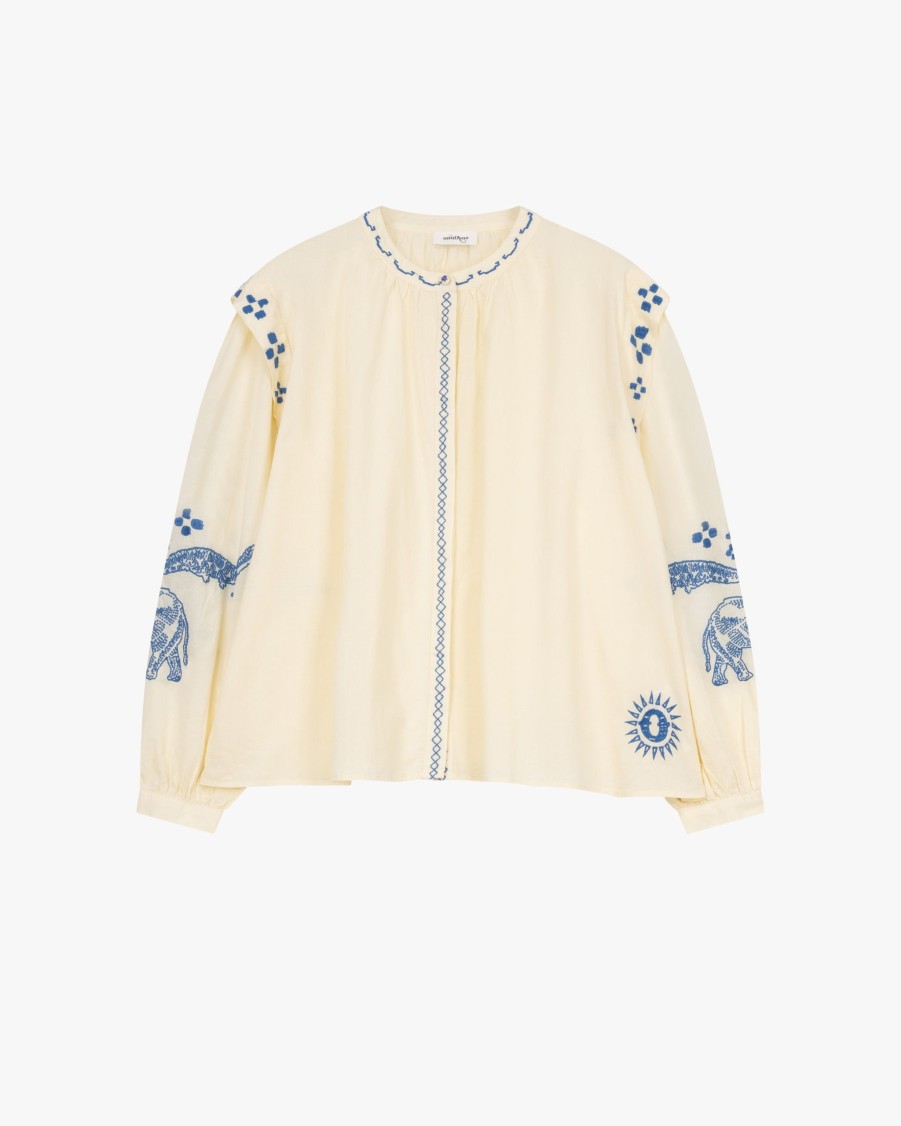 OTTO D´AME Blouses | Embroidered Blouse