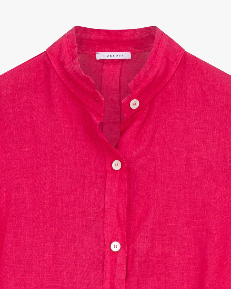 ROSSO 35 Blouses | Linen Blouse