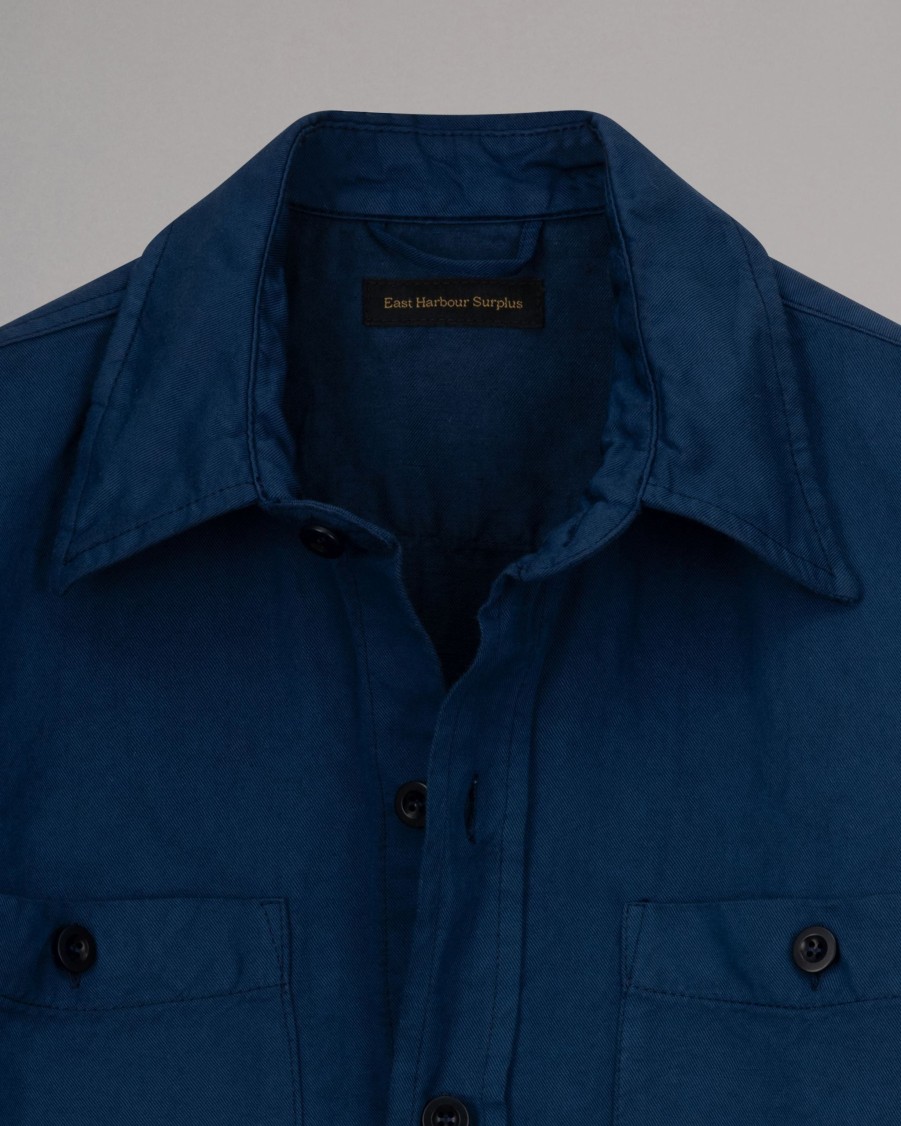 EAST HARBOUR SURPLUS Shirts | Dickies Cotton Linen Shirt